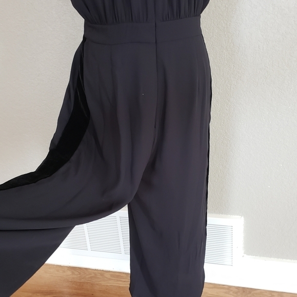 Kate Spade mixed Velvet jumpsuit - Picture 5 of 8